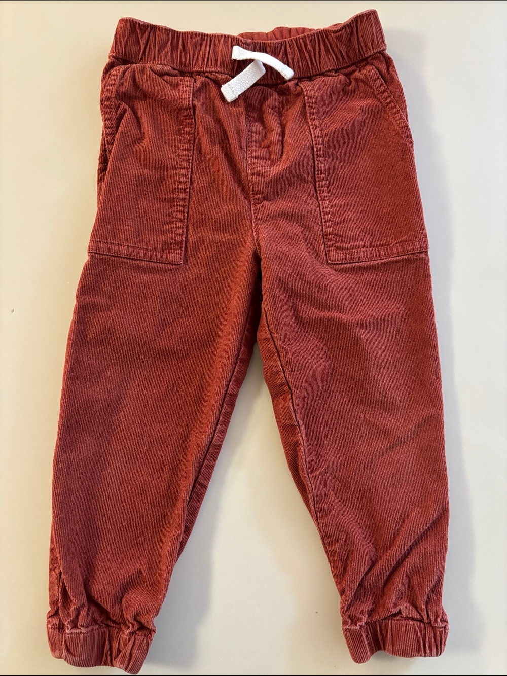 Hanna Andersson Corduroy Jogger Pants with Drawstring